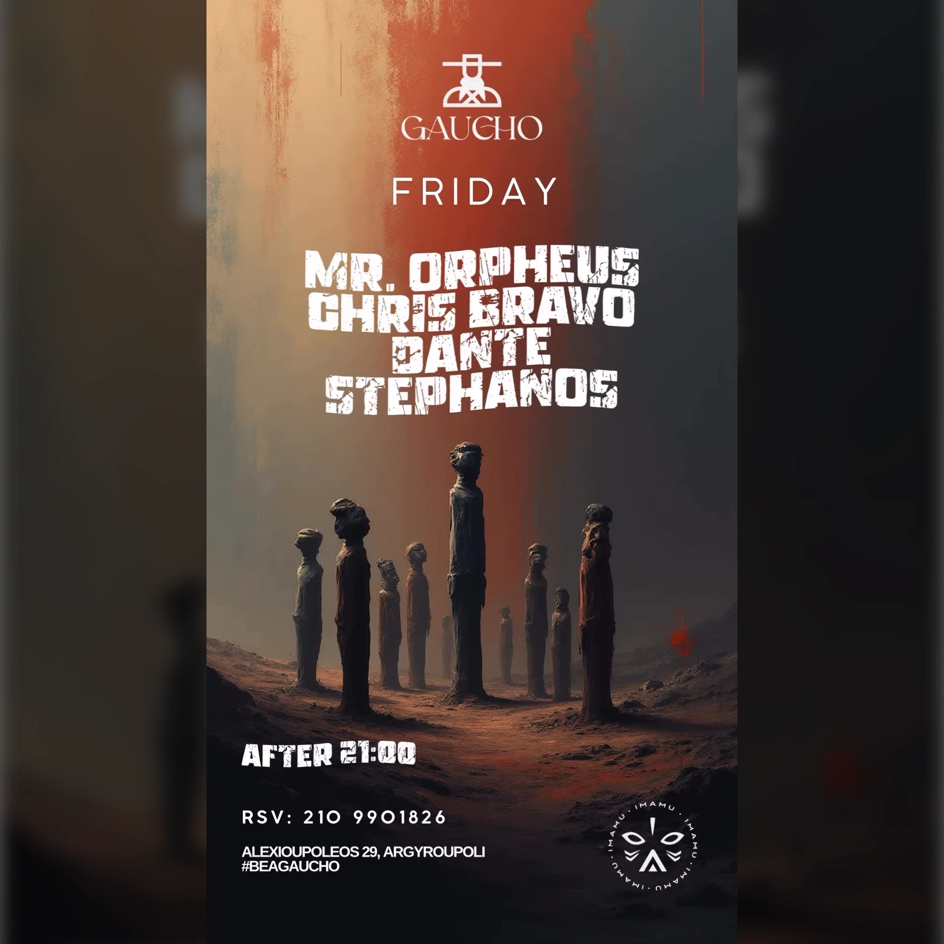 Mr Orpheus / Chris Bravo / Dante / Stephanos