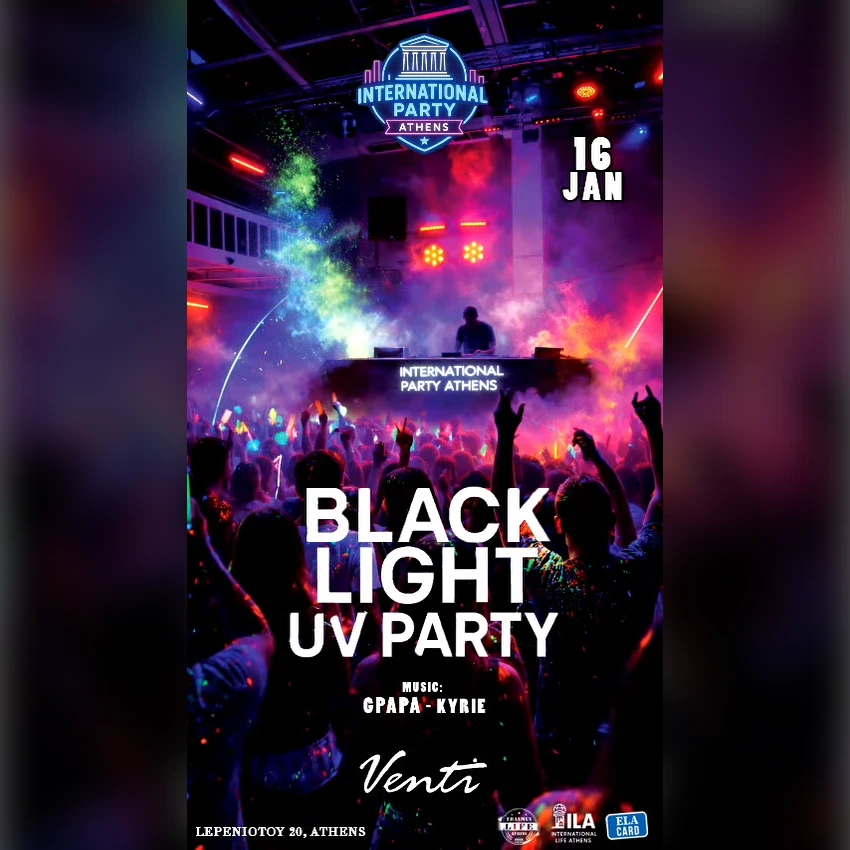Black Light UV Party