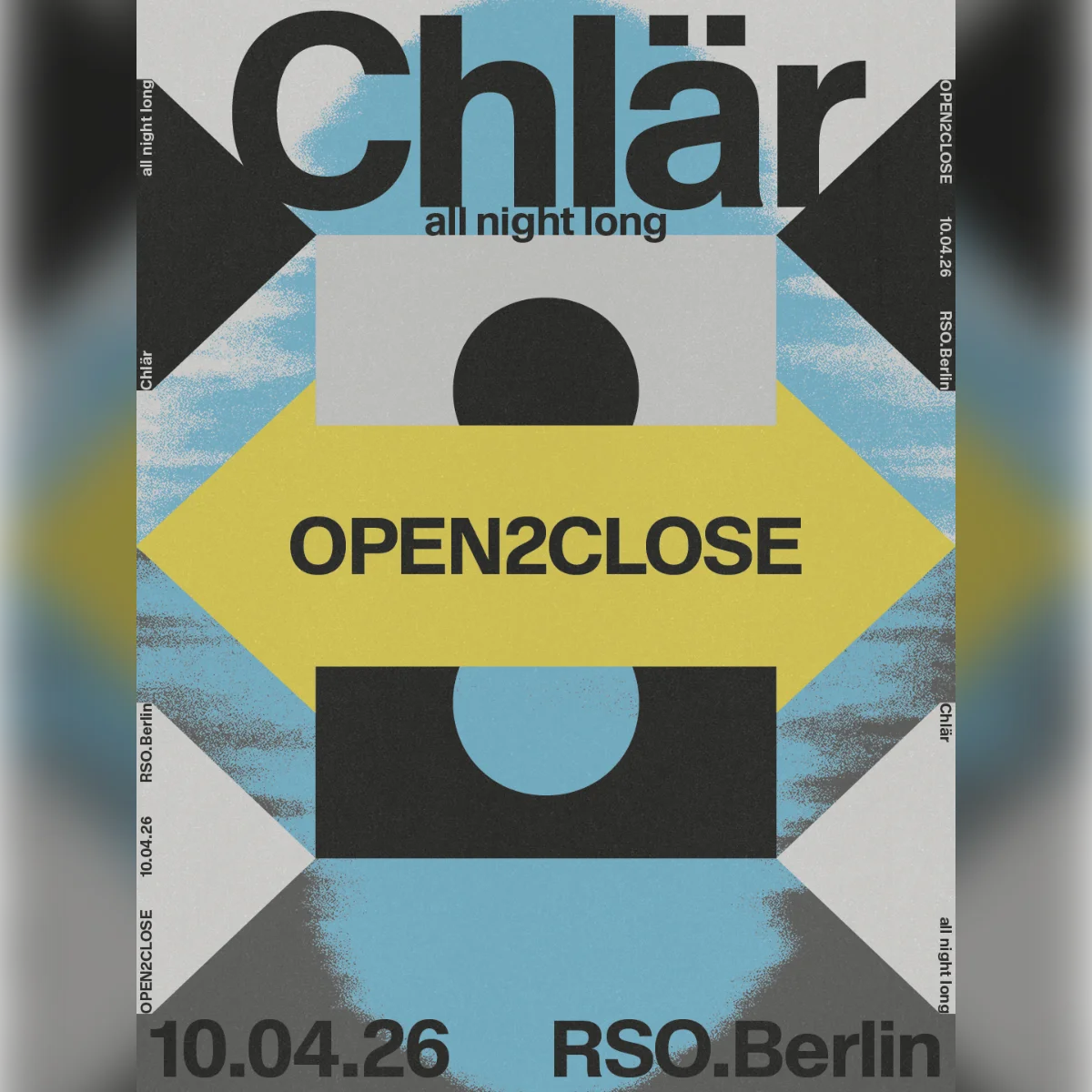 Open2Close: Chlär all night long