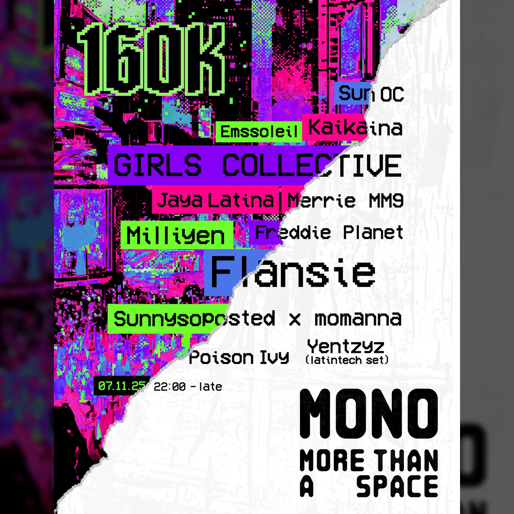 MONO x 160K - a brand new frequency