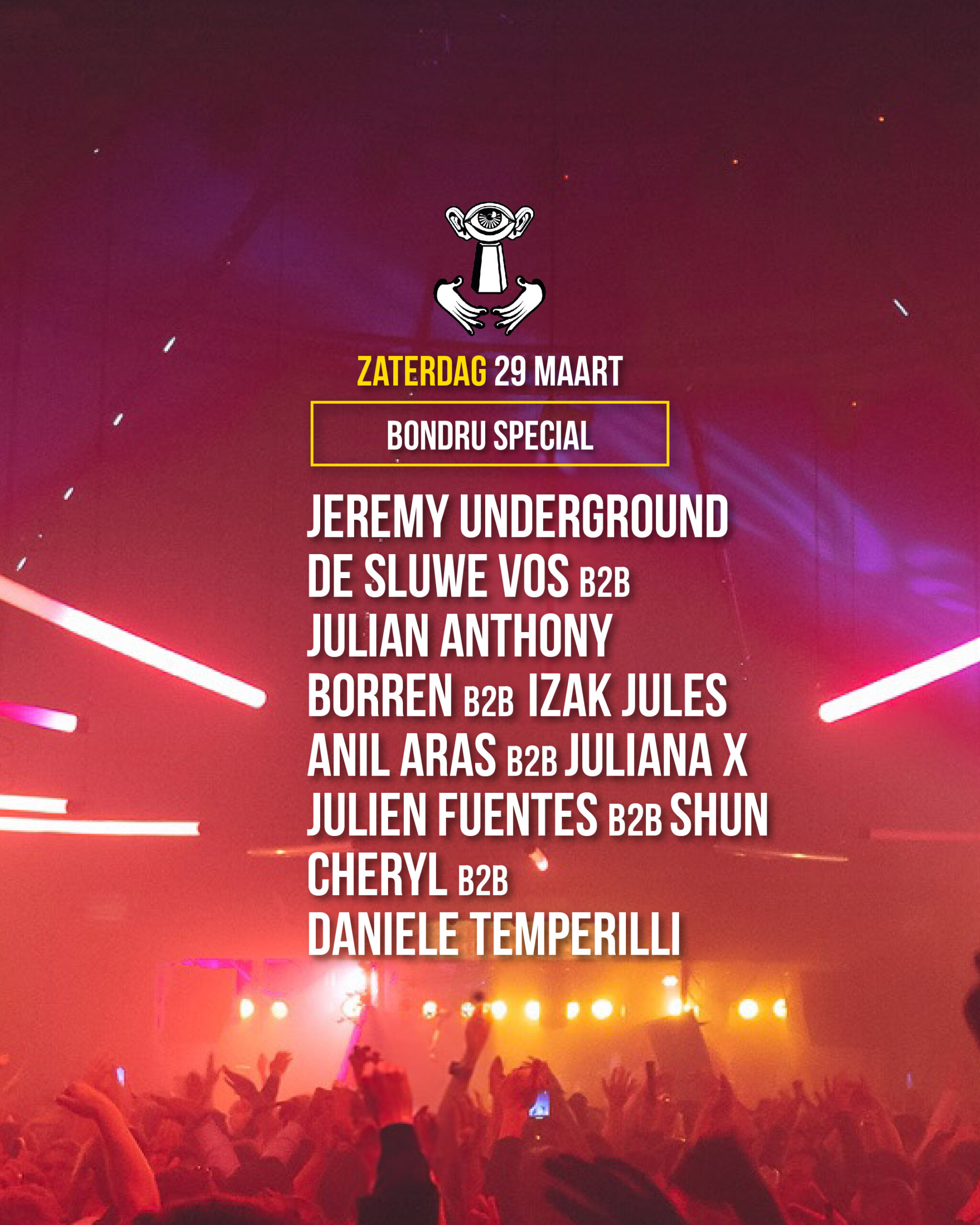 Thuishaven Bondru Special w/ Jeremy Underground / De Sluwe Vos & more