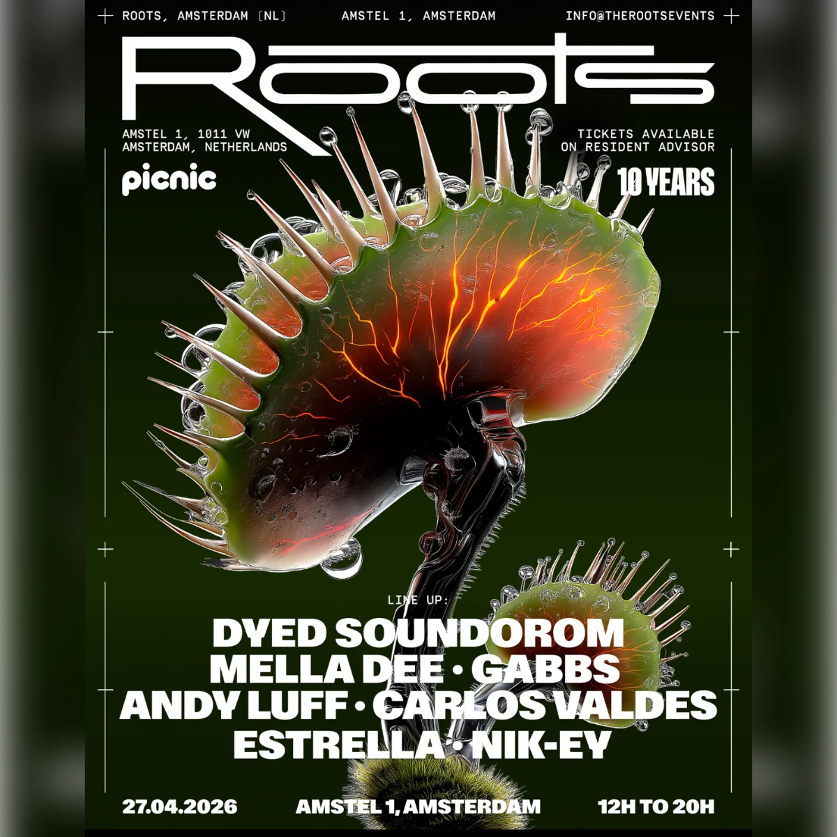 Roots x Picnic Kingsday aan de Amstel (Open Air)