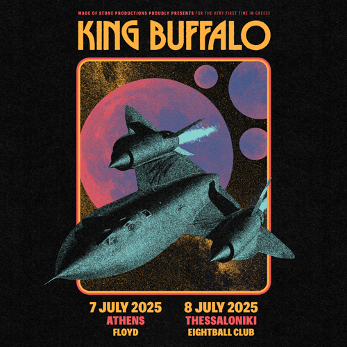 SKG | King Buffalo (US) live in Greece