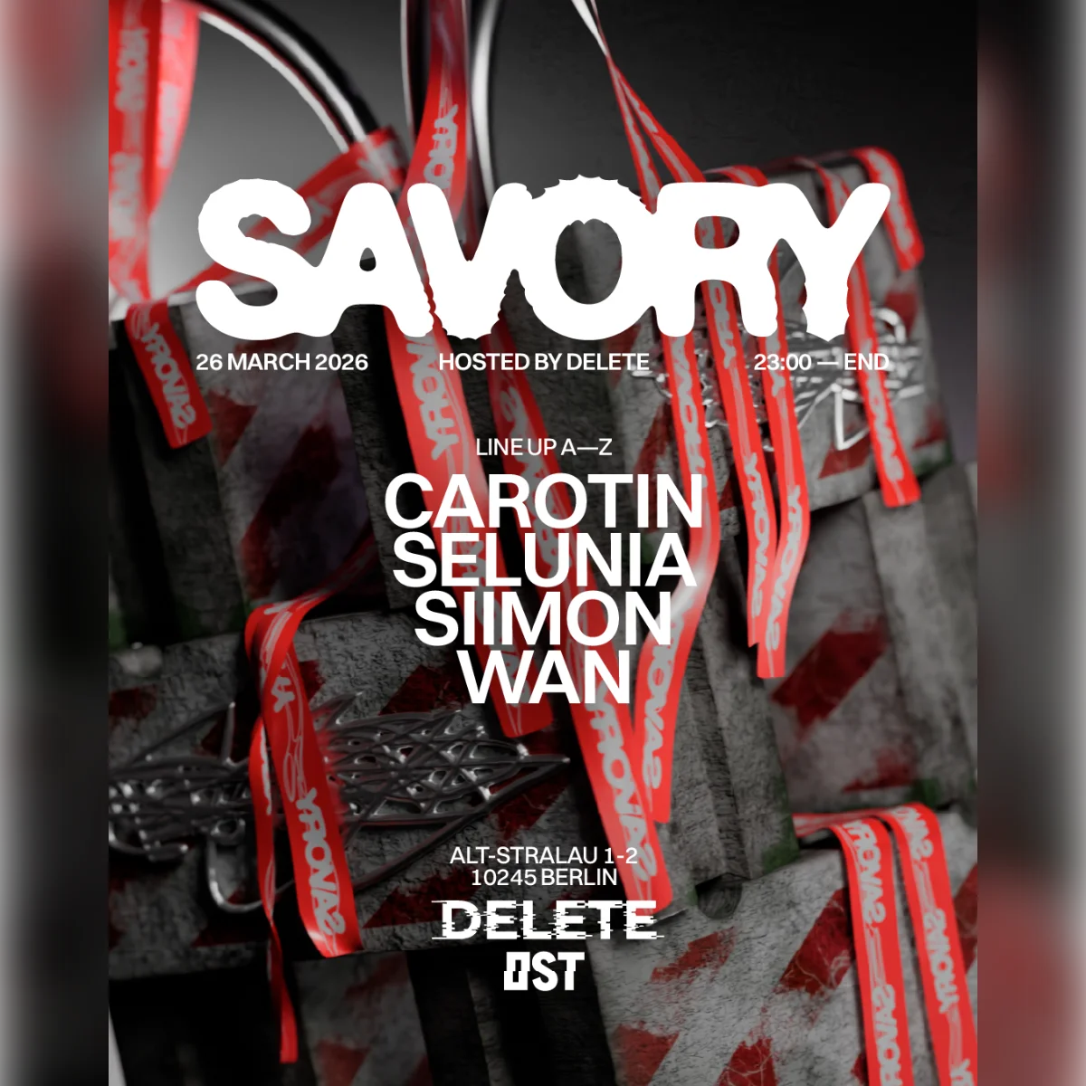 Savory - Techno Every Thursday