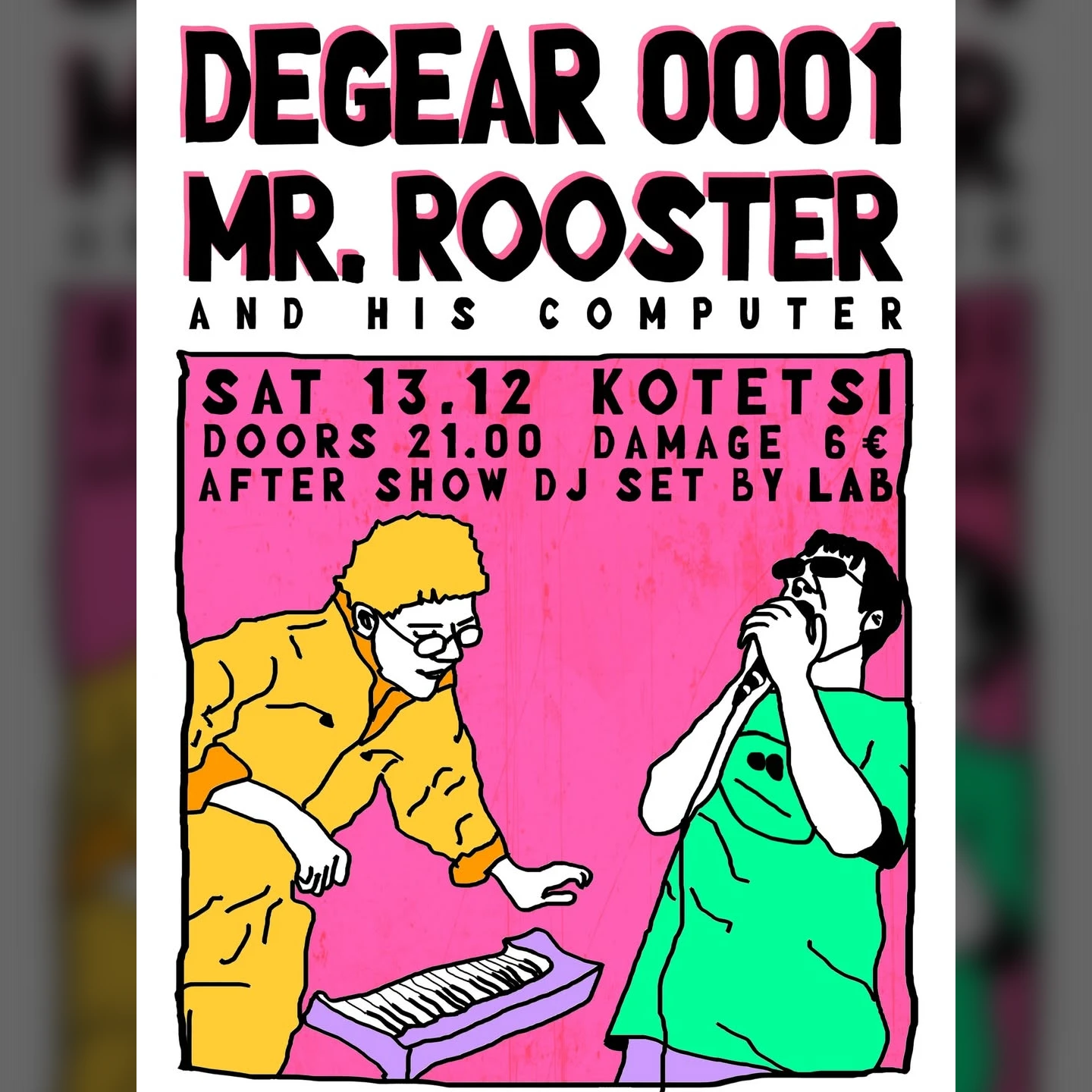 Degear0001 & MR rooster