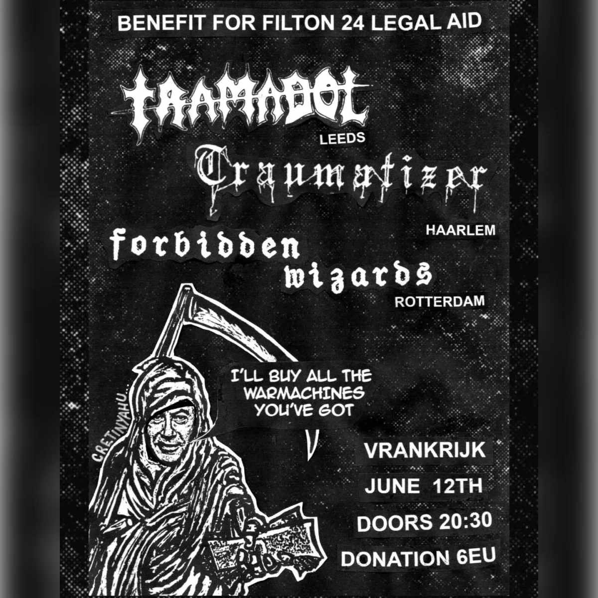 Friday Punk Night/benefit For Filton 24 (Pal Action) Legal Aid Fund