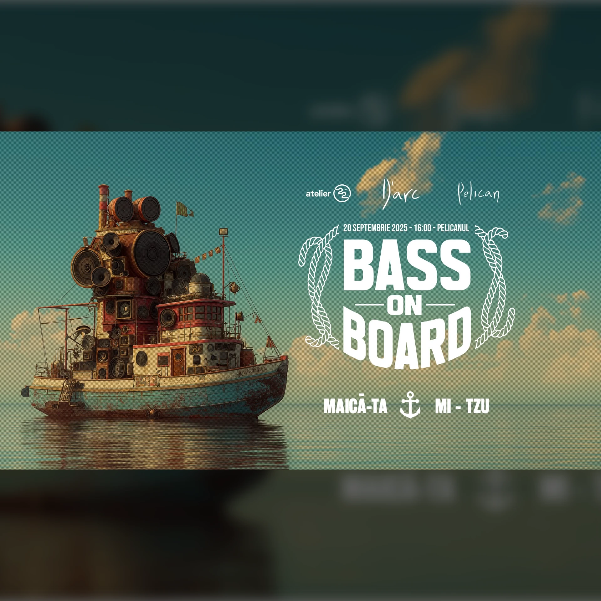 BASS ON BOARD@Vaporul Pelican