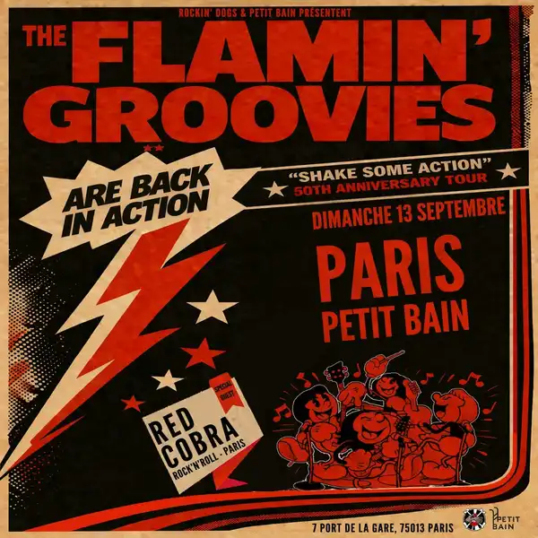 The Flamin' Groovies + Red Cobra