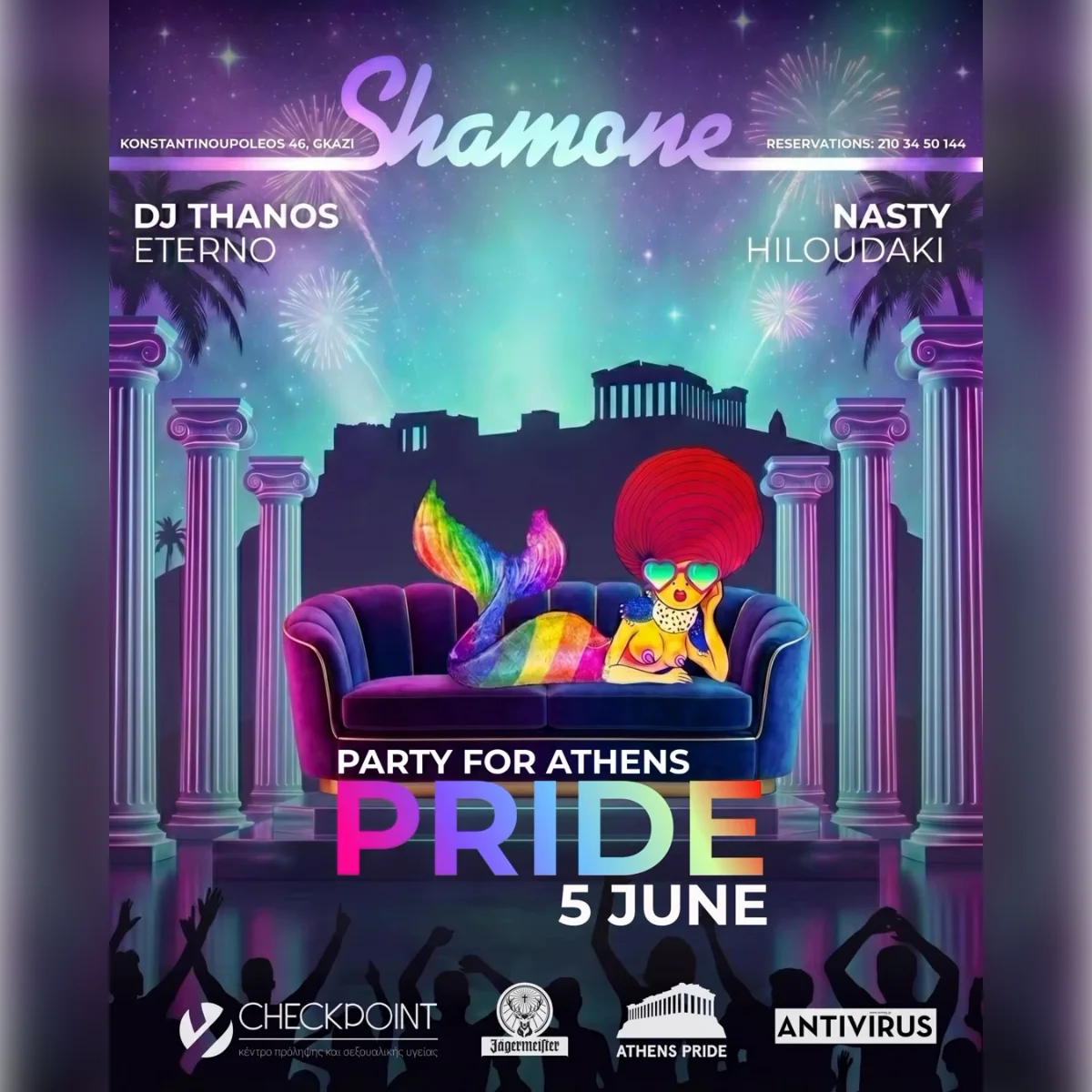 Pride party at Shamone