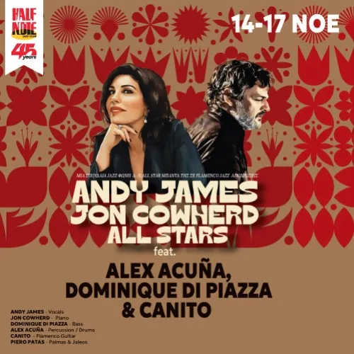 Andy James & Jon Cowherd All Stars Feat. Alex Acuña, Dominique Di Piazza & Canito