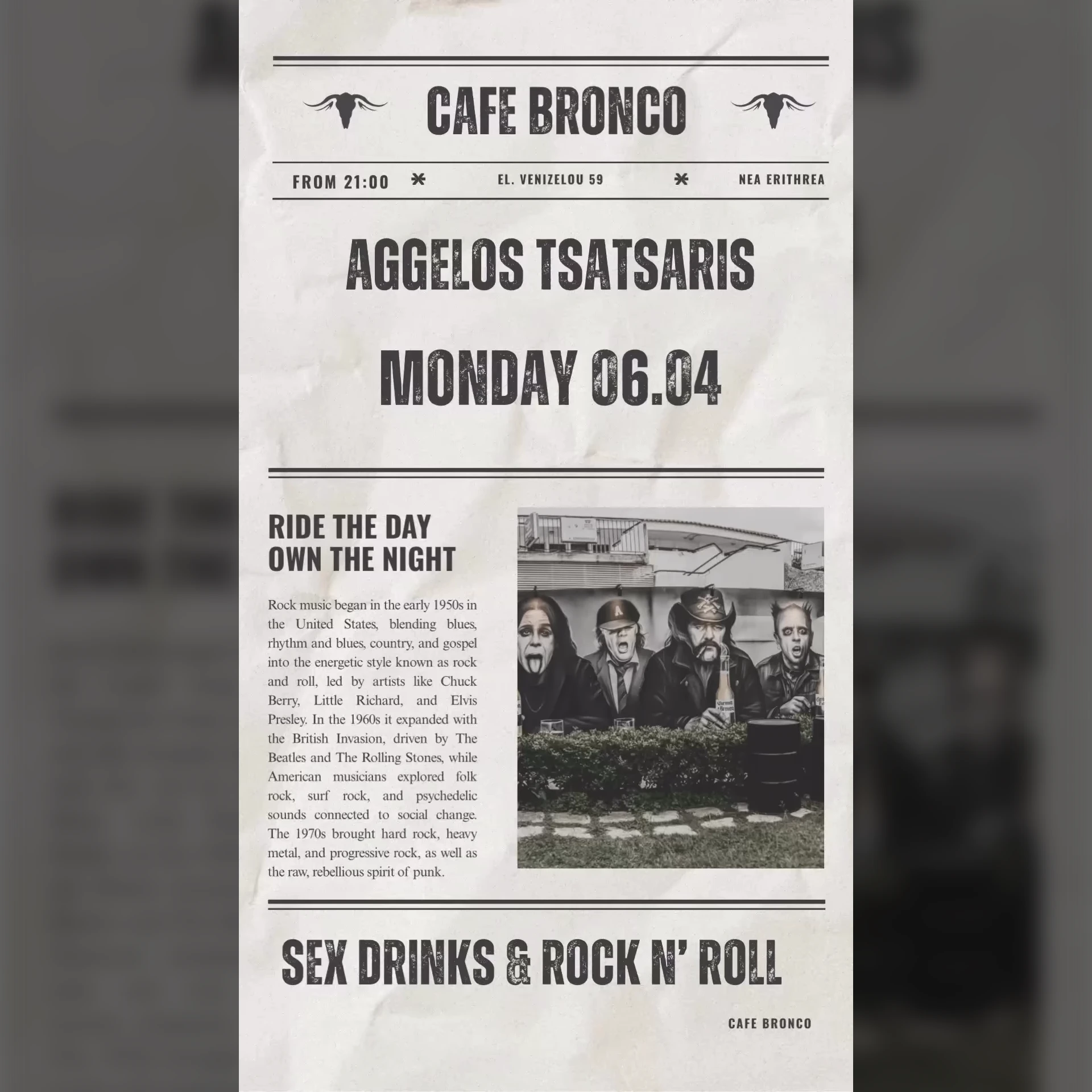 Sex Drinks & Rock N' Roll