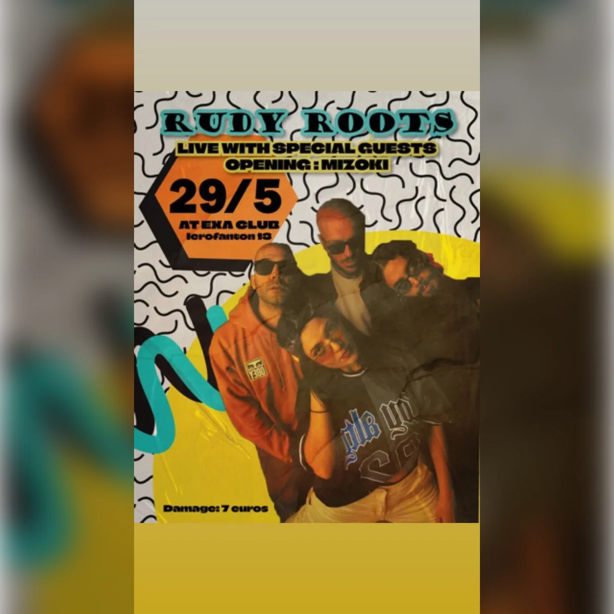 Rudy Roots live with Special Guests