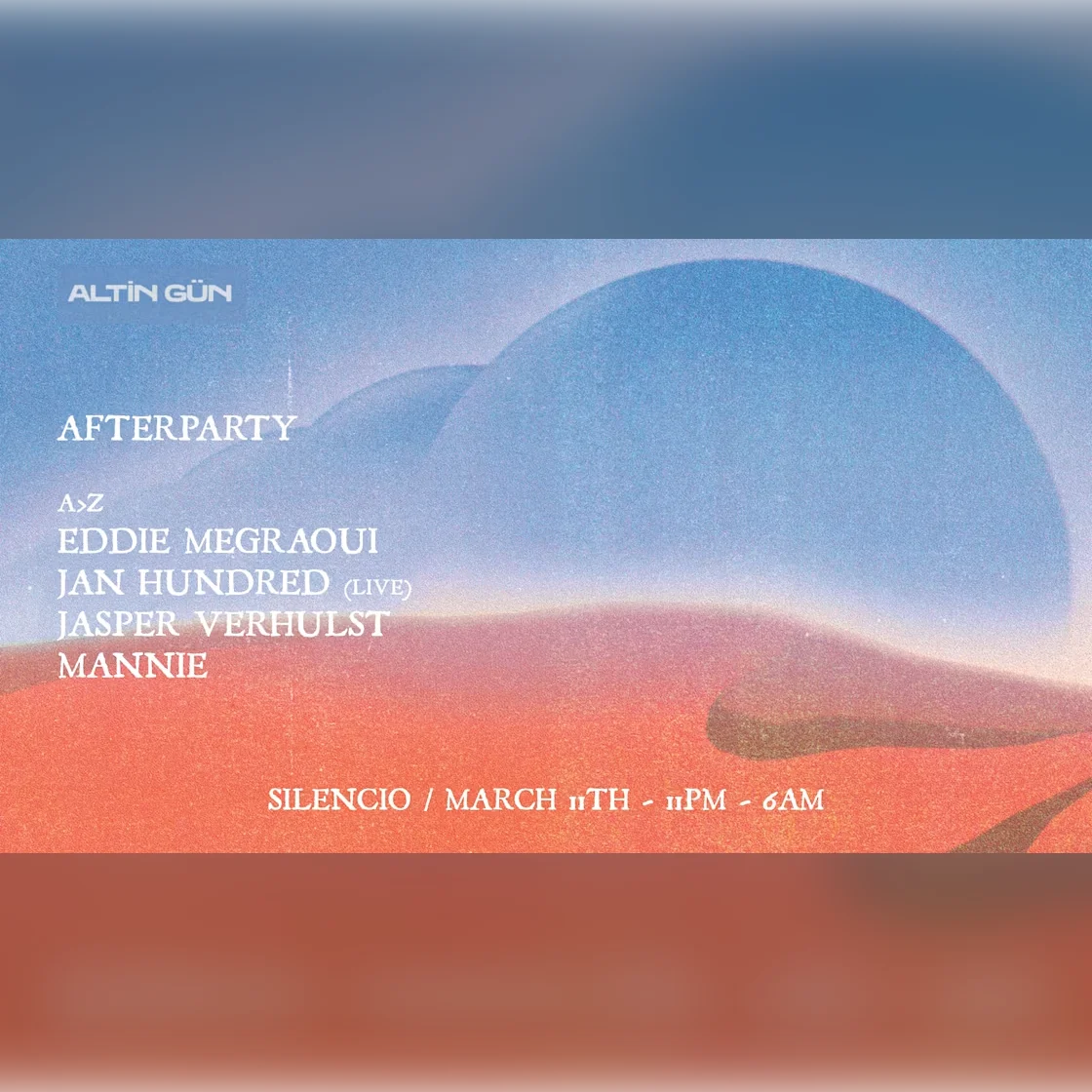 Altin Gun Afterparty