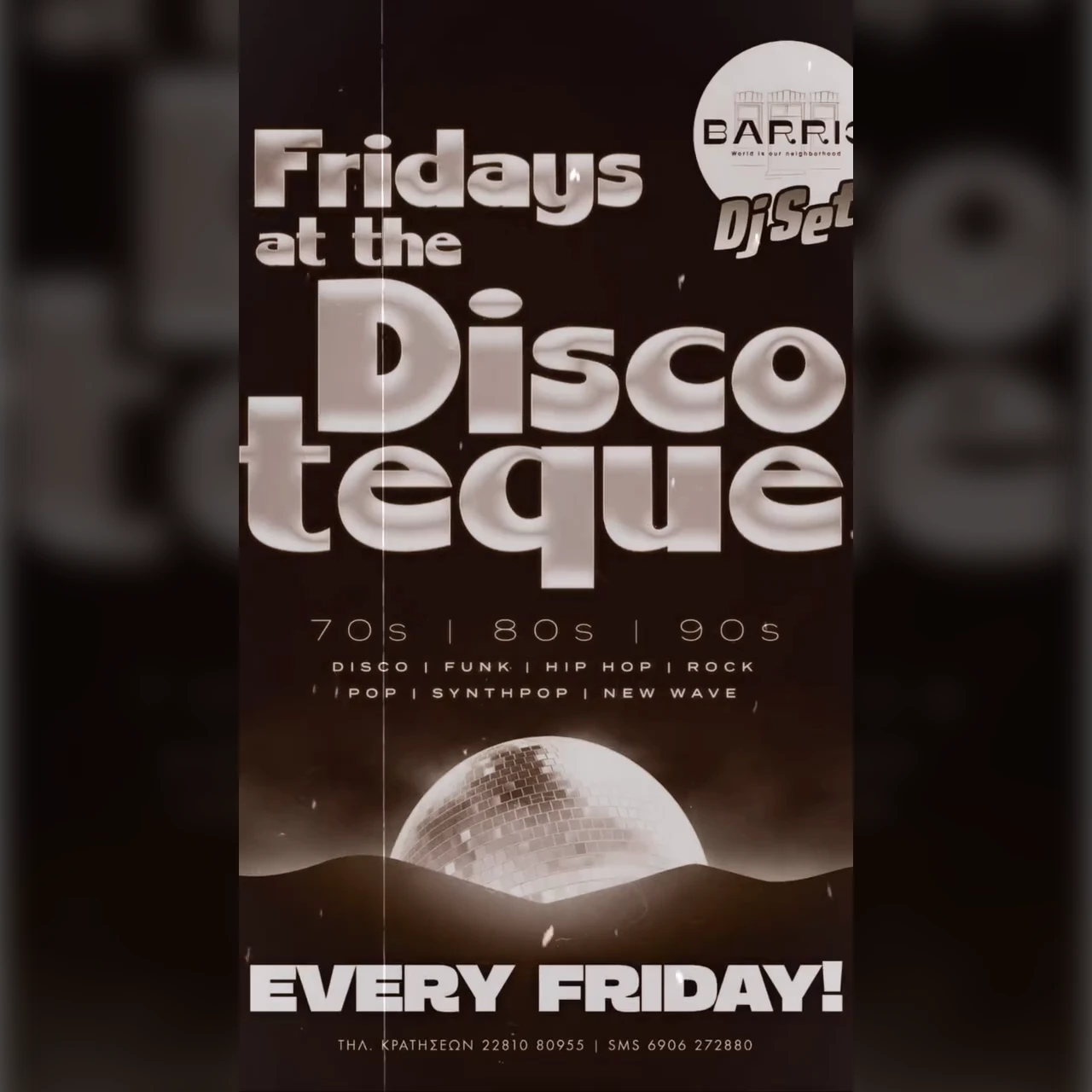 Fridays at the Discoteque