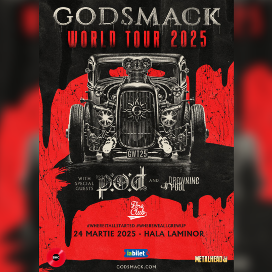 Godsmack, P.O.D. & Drowning Pool - Fire Club #WhereWeAllGrewUp
