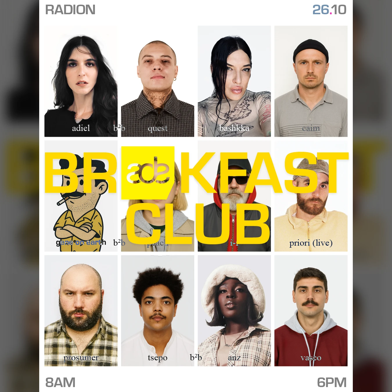 Breakfast Club ADE Sunday