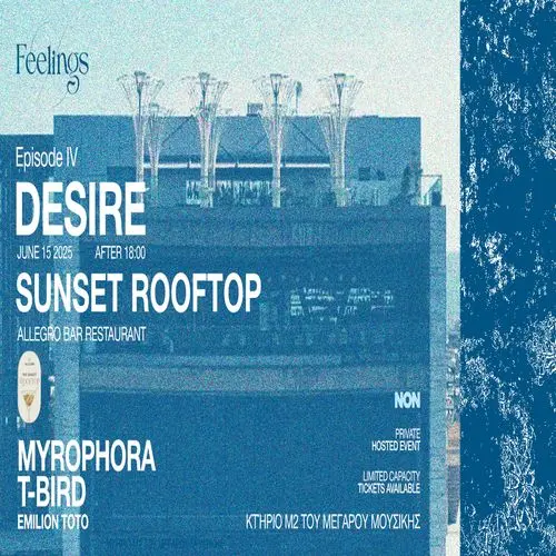 Feelings - Desire at Sunset Rooftop