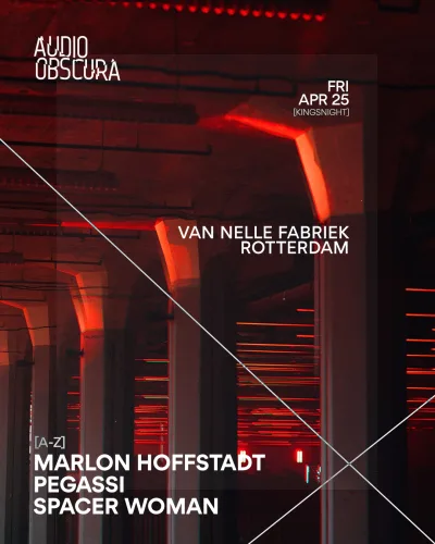 Audio Obscura x Marlon Hoffstadt & more