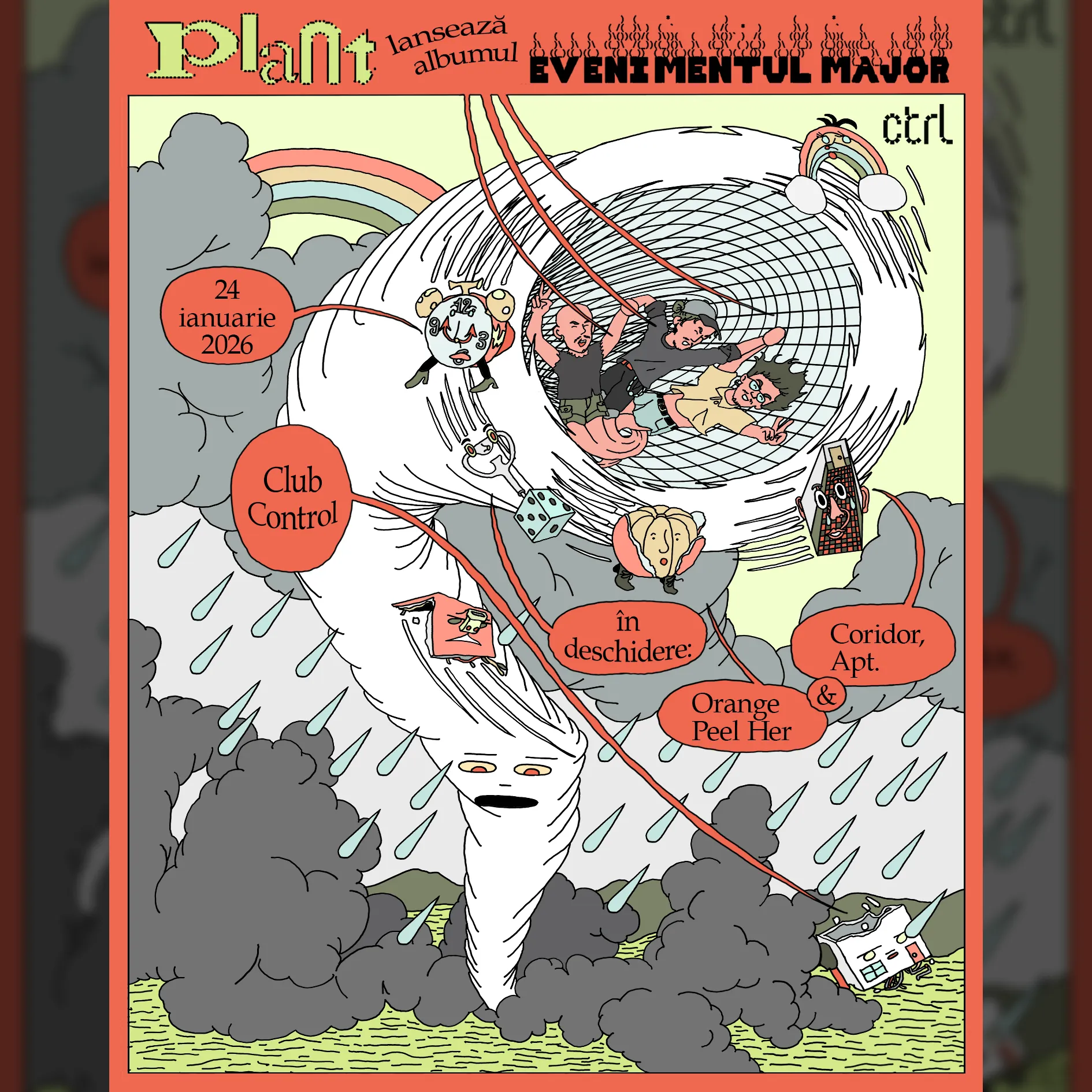 LIVE: PLANT (Album Launch), Orange Peel Her, Coridor Apt.