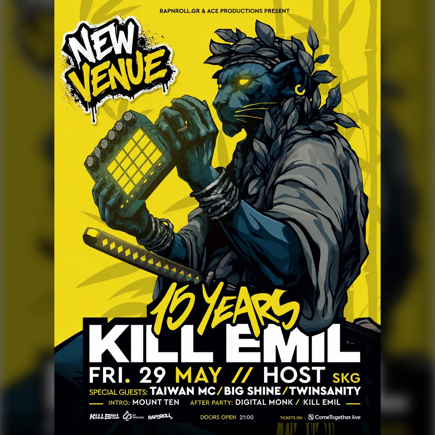 15 Χρόνια Kill Emil  The Anniversary Party! (ft Taiwan Mc, Big Shine, Twinsanity)