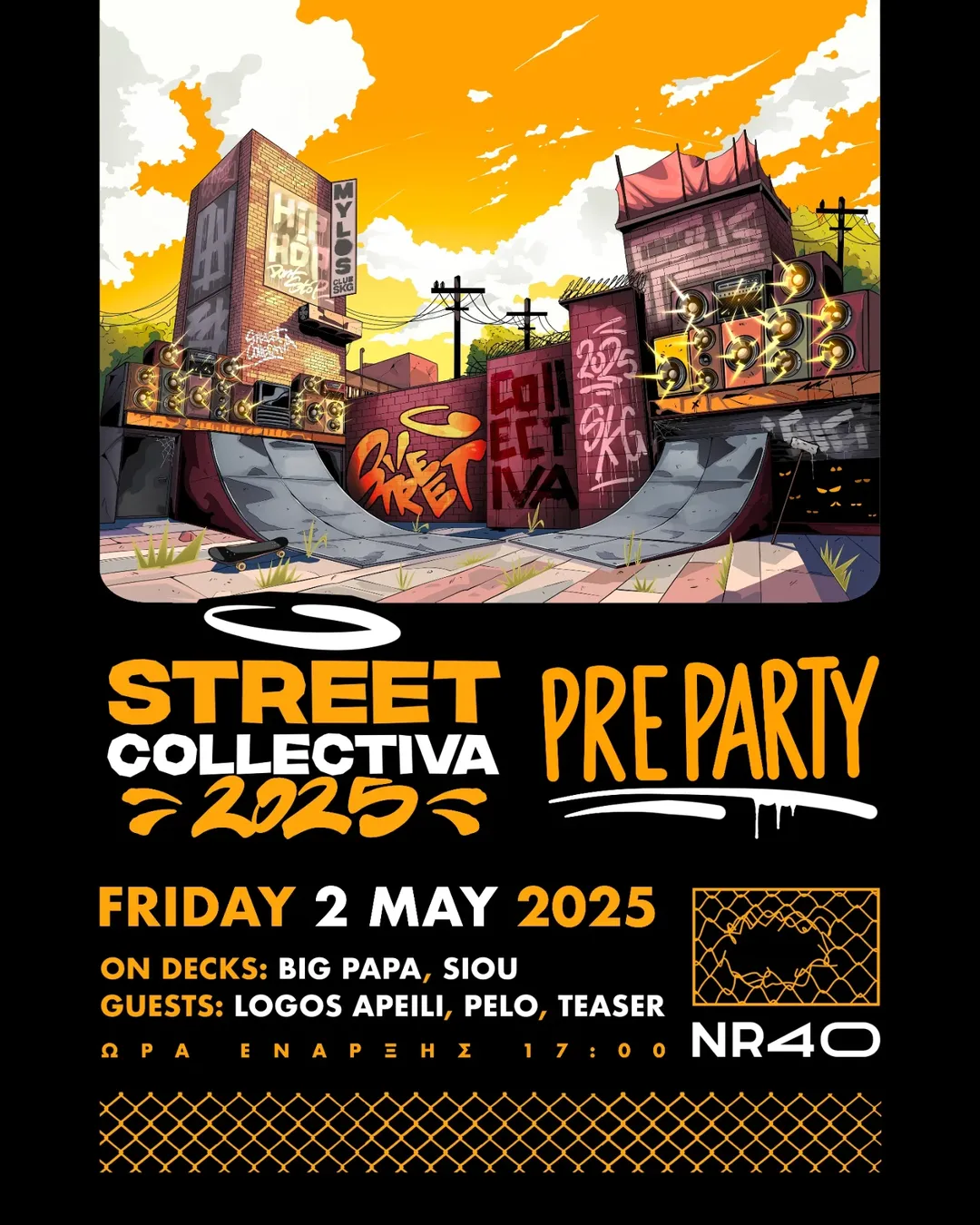 STREET COLLECTIVA PRE PARTY AT NR40