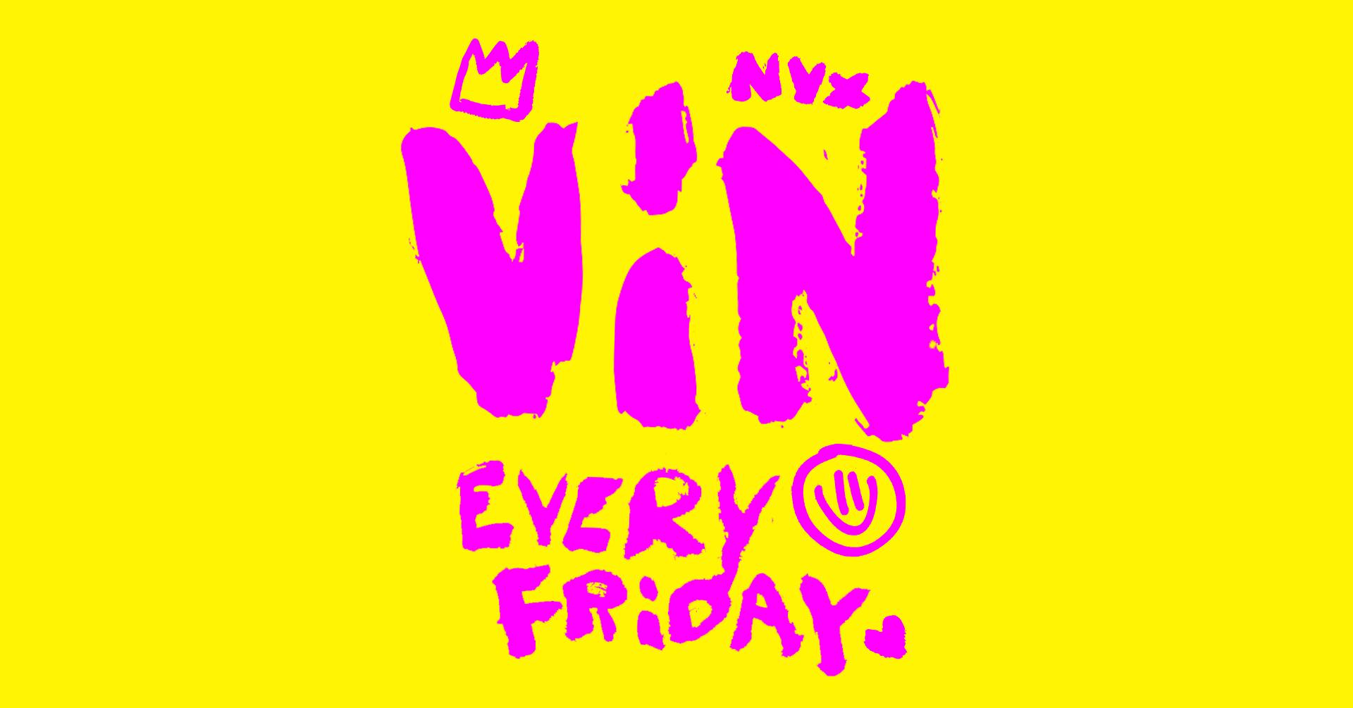 14/12 Vrijdag is NYX 