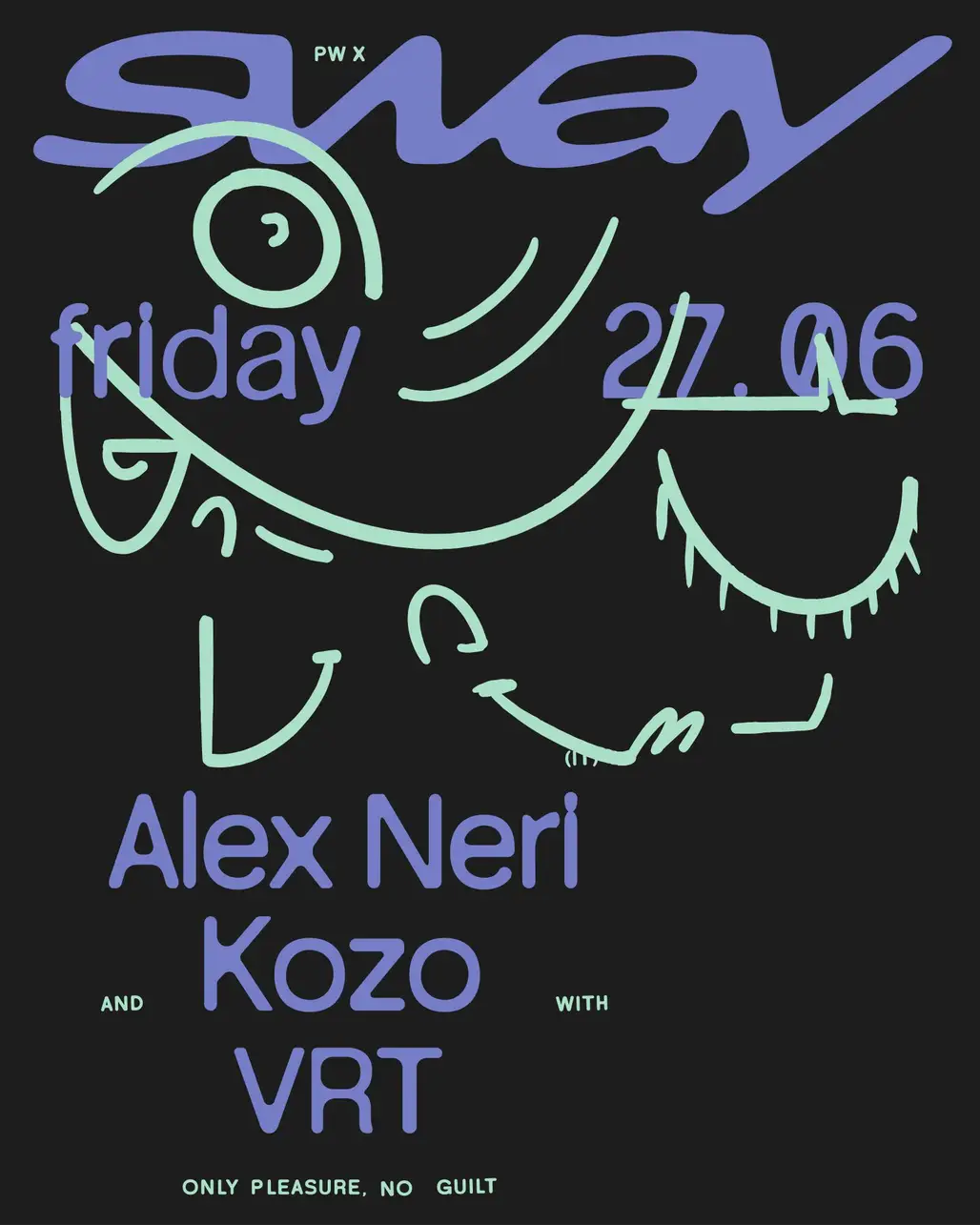 PW x sway Open Air • Alex Neri, Kozo, VRT