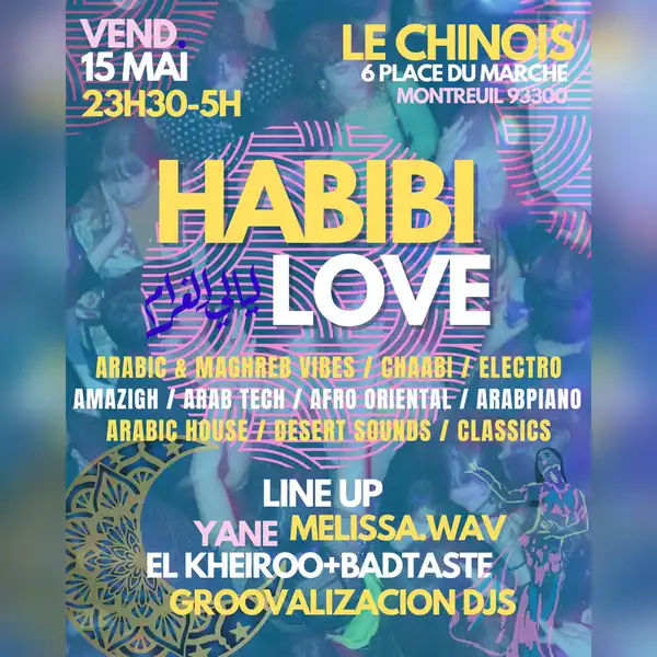 Habibi Love: Arabic & Maghreb vibes Party