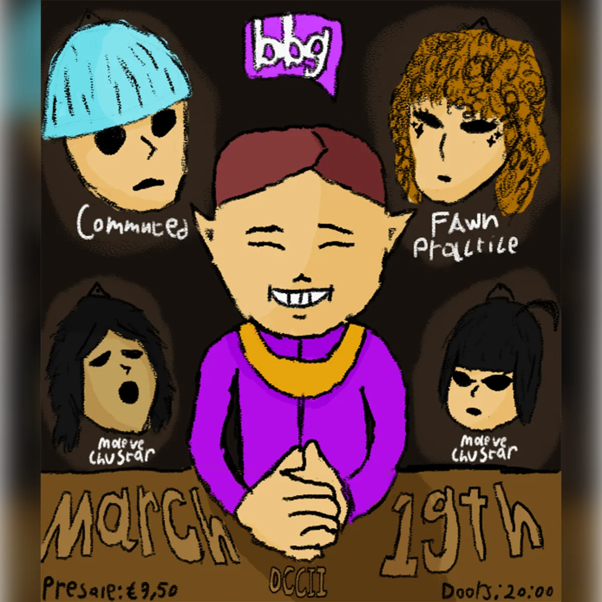 Bbg Presents: Commuted + Maeve Chustar + Fawn Practice