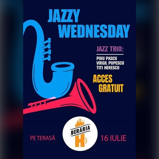 Jazzy Wednesday: Puiu Pascu, Virgil Popescu, Titi Herescu Trio #ByTheLake