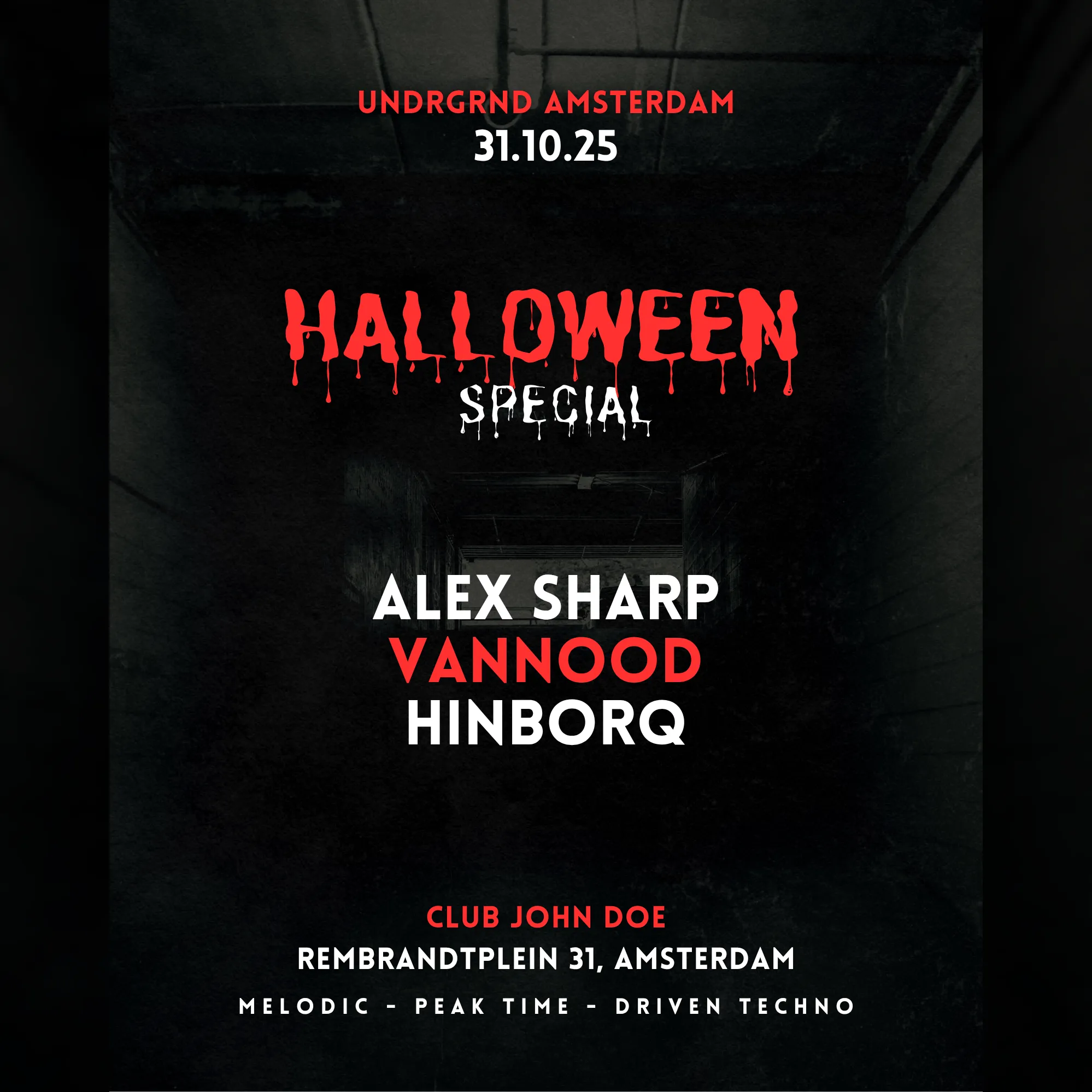 UNDRGRND x Halloween Special - Alex Sharp