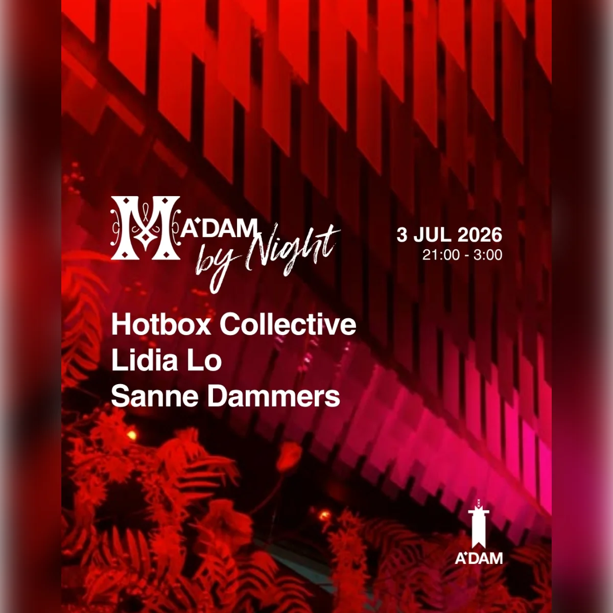 Madam by Night invites: VELVET