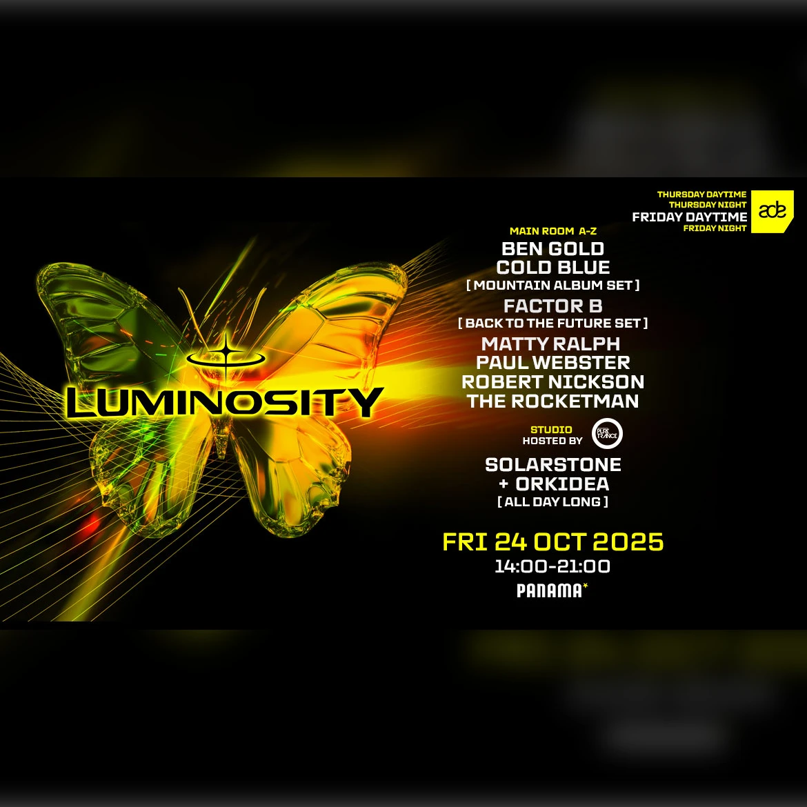 Luminosity – Day Time ADE