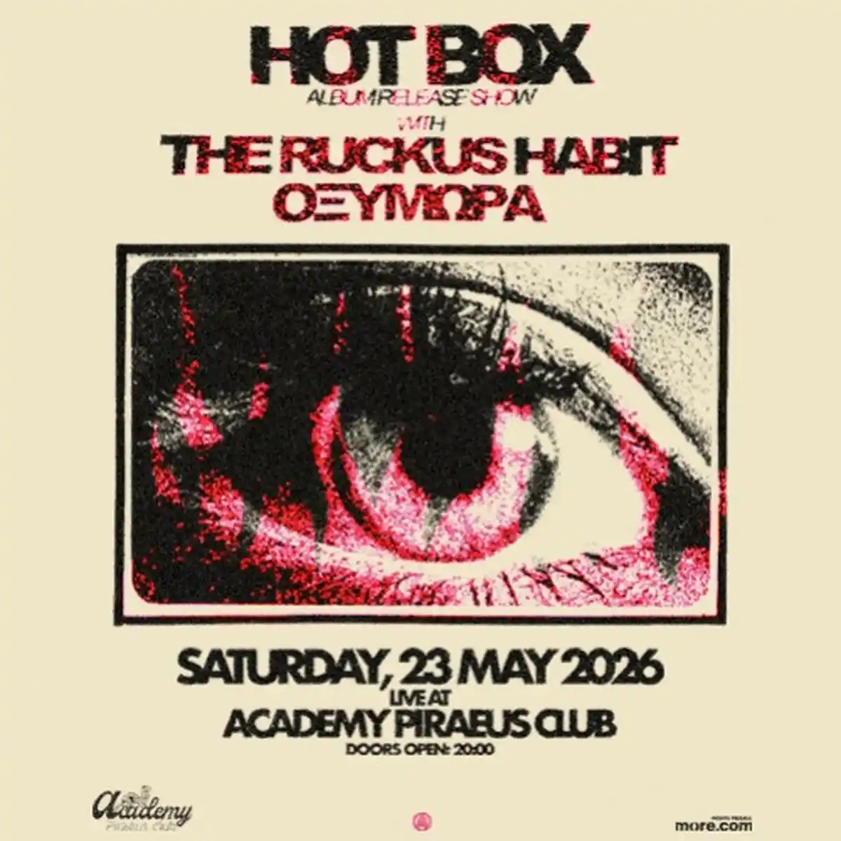Hot Box: A brief history of bad decisions Release Show