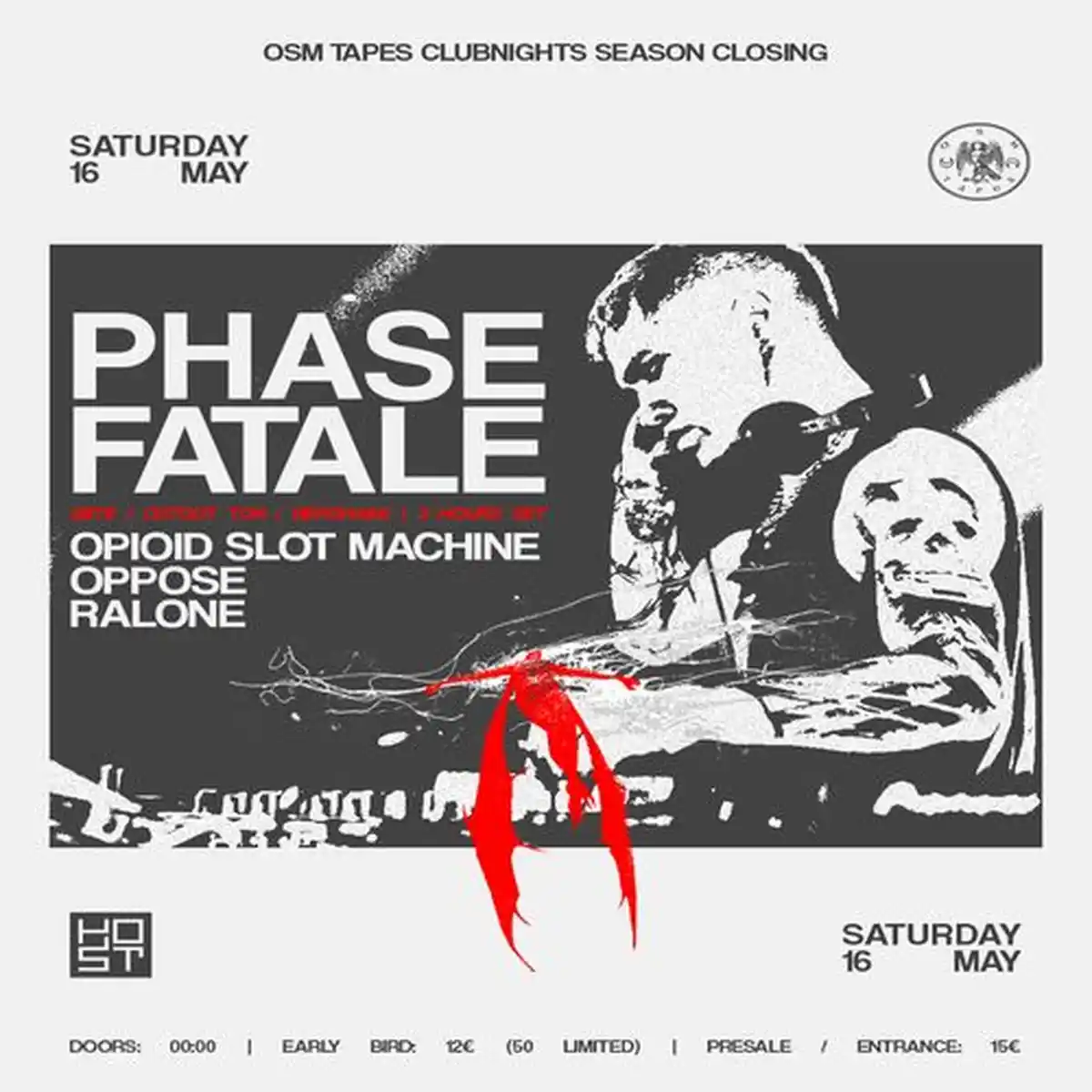 OSM tapes season closing w/ Phase Fatale
