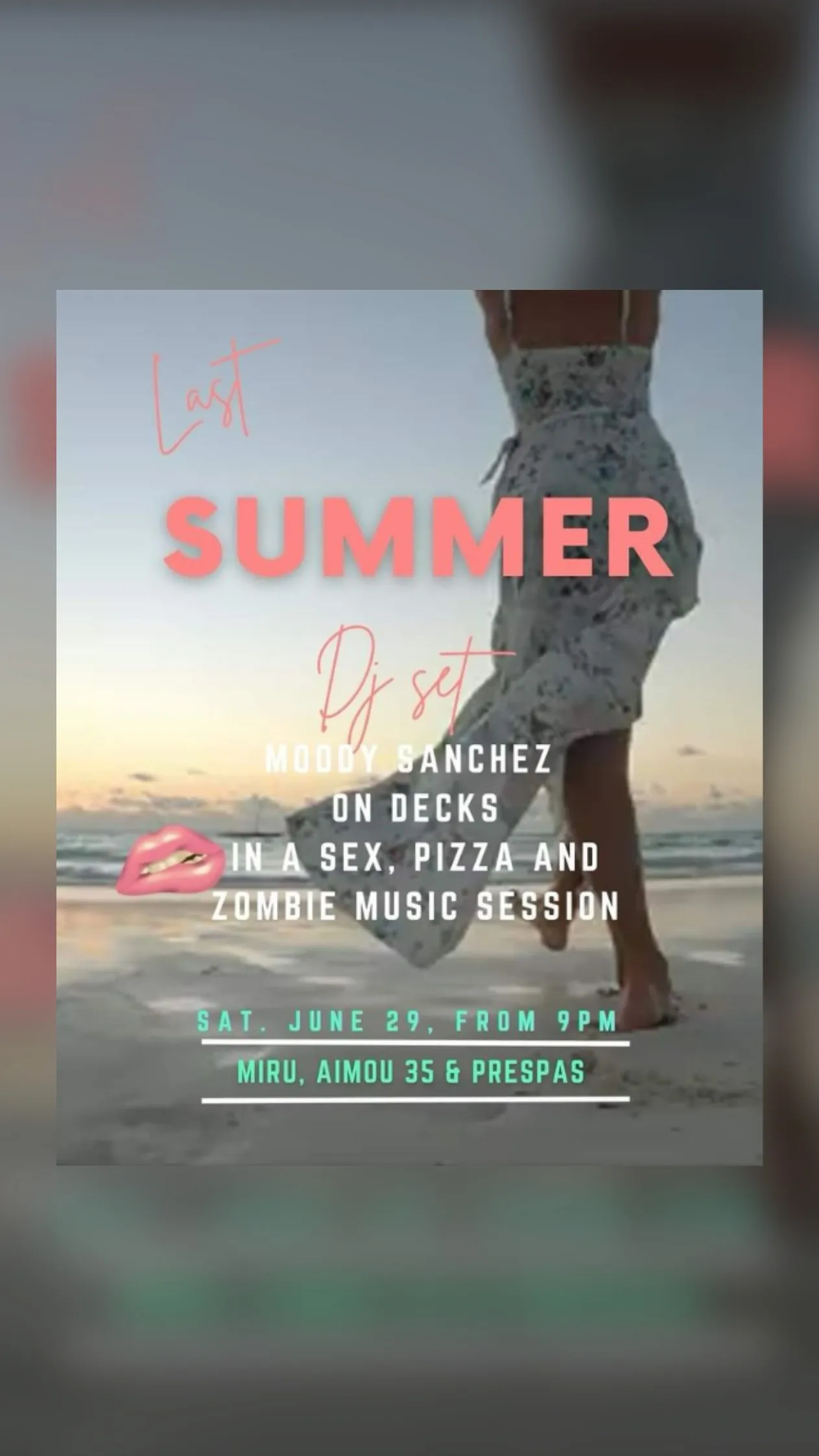 Last Summer DJ Set / Moody Sanchez