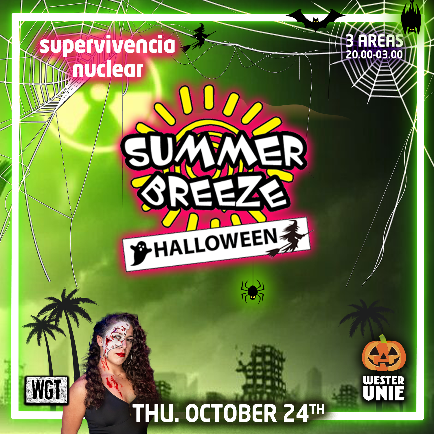 SUMMER BREEZE LATIN NIGHT – HALLOWEEN 2024