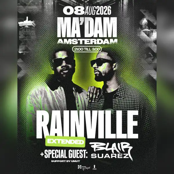 Madam by Night invites: RAINVILLE invites