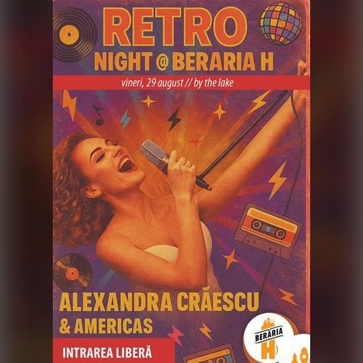 RETRO Night cu Alexandra Crăescu și Americas // Pe terasă