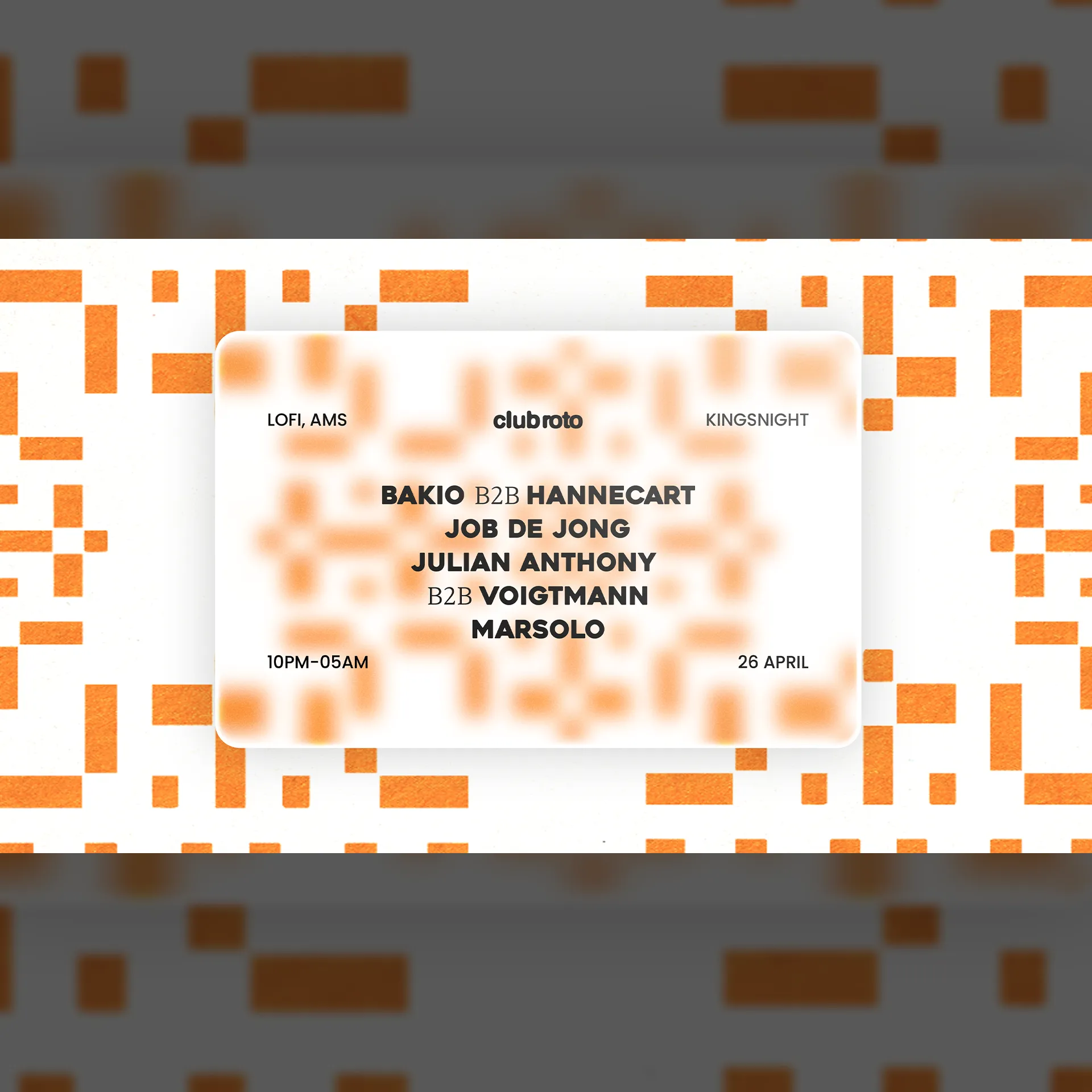 Club Roto King's Night