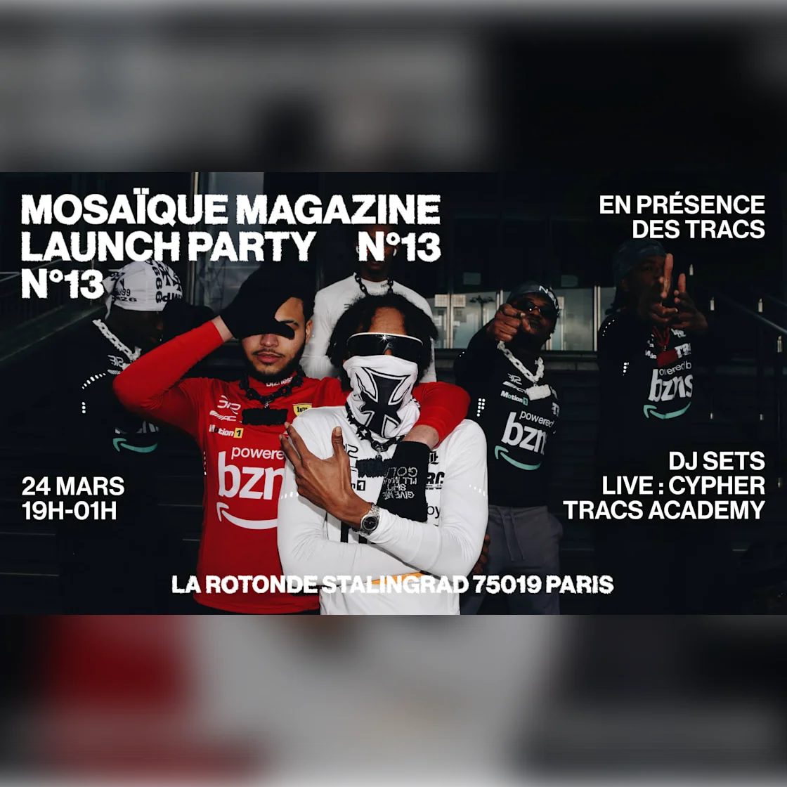 Mosaïque N°13 - Launch Party Avec Les Tracs