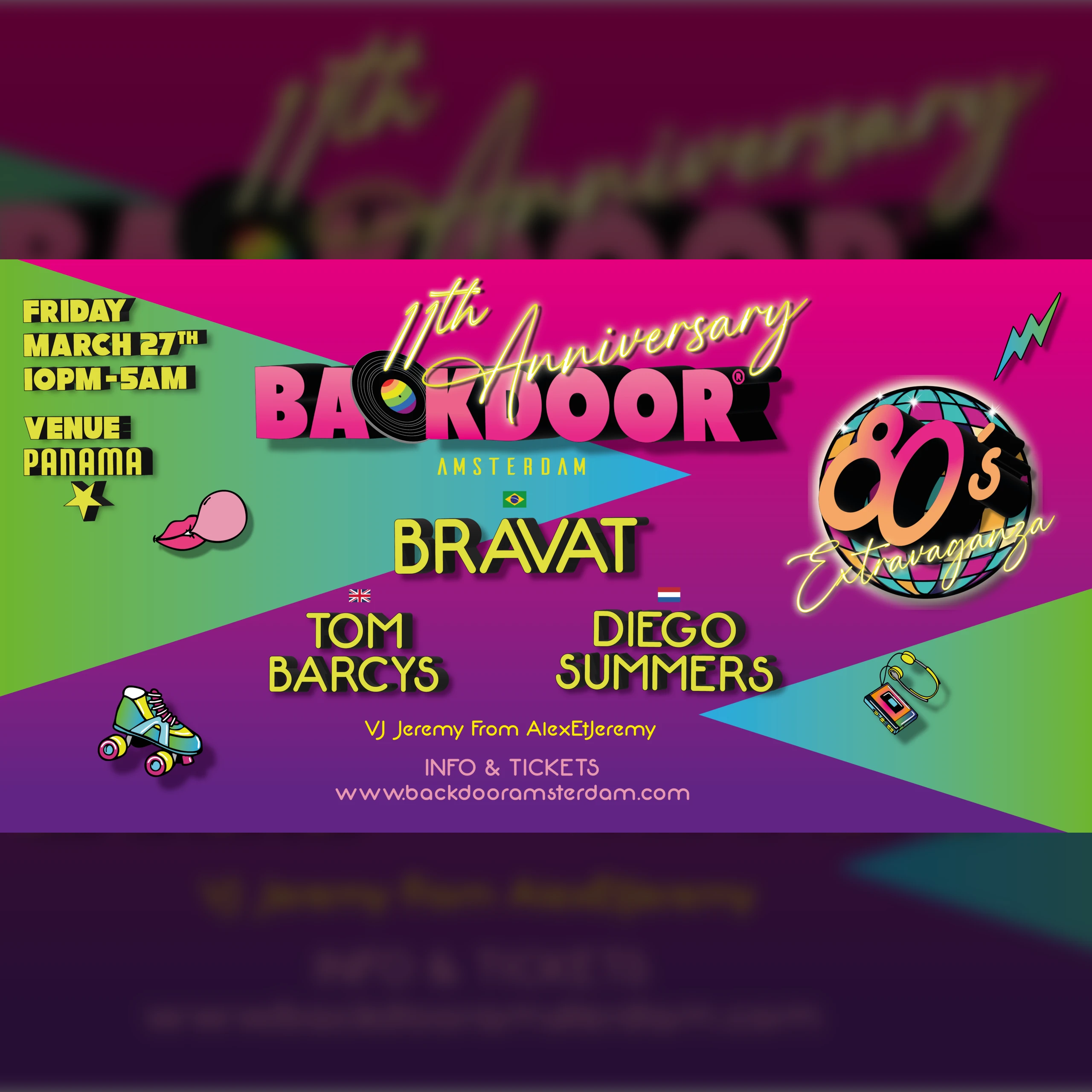 11th ANNIVERSARY - 80s EXTRAVAGANZA