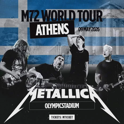 METALLICA: M72 WORLD TOUR 2026 