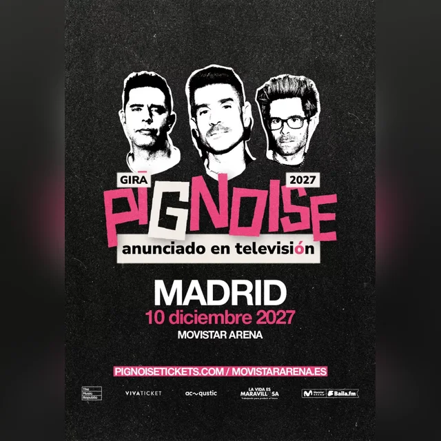 Pignoise - Anunciado en Televisión Gira 2027 - Pignoise