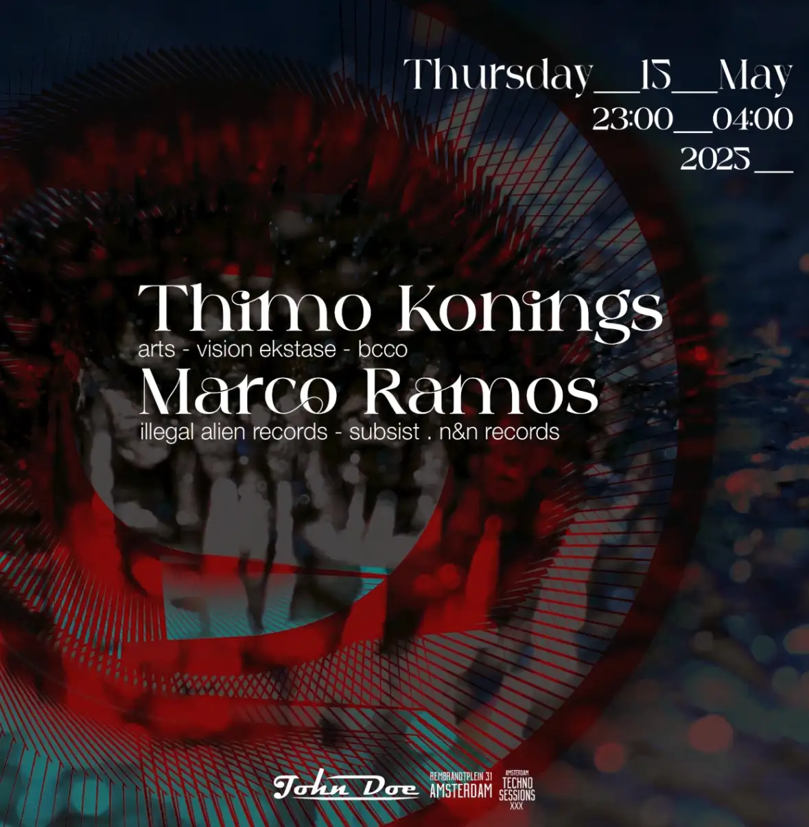 15/05 | Amsterdam Techno Sessions w/ Thimo Konings