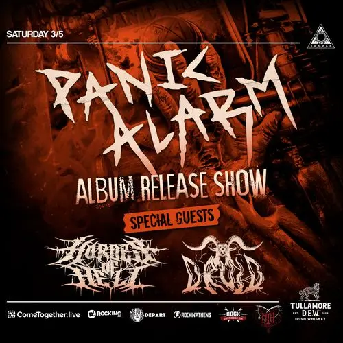 PANIC ALARM RELEASE ALBUM SHOW w/ HORDES OF HELL / DRUID
