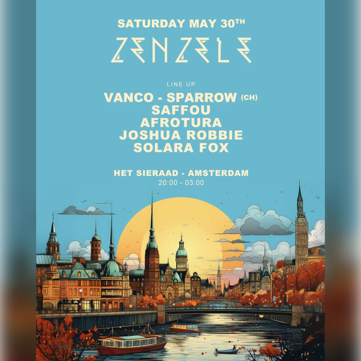 Zenzele W/ Vanco, Sparrow, Saffou & Many More