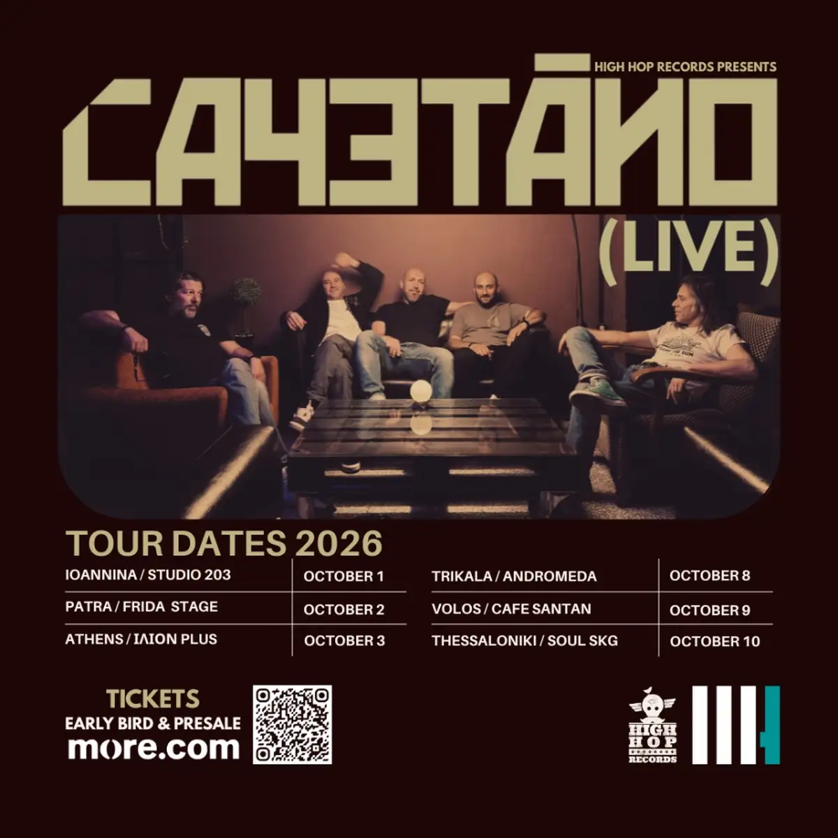 CAYETANO LIVE BAND / 2026 TOUR