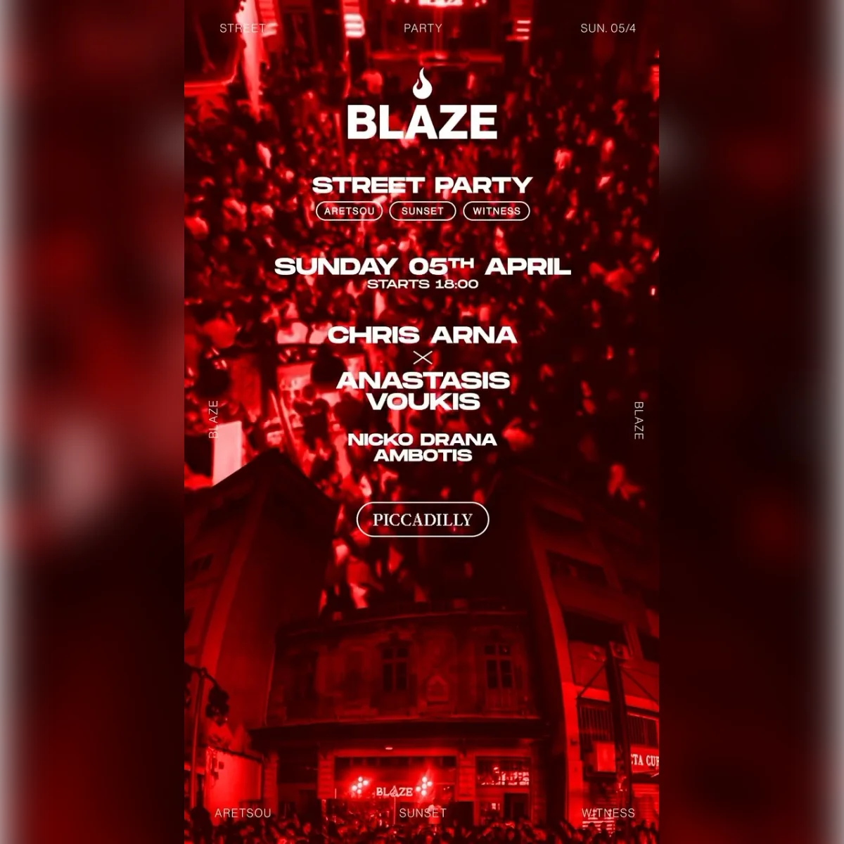 Blaze Street Party