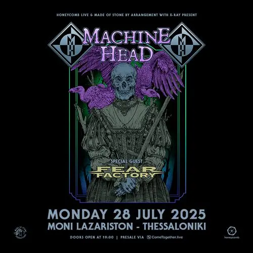 MACHINE HEAD [US] w/ special guests FEAR FACTORY [US]
